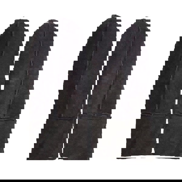 Infinity Leather Women’s Premium Suede Leather Shearling Wool Lining Gloves