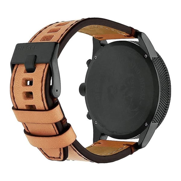 Diesel DZ4468 Chronograph Brown Leather Strap Watch