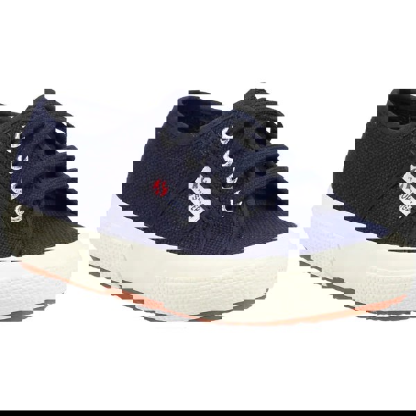 Superga 2750 JCOT CLASSIC Kids Canvas Trainers Navy