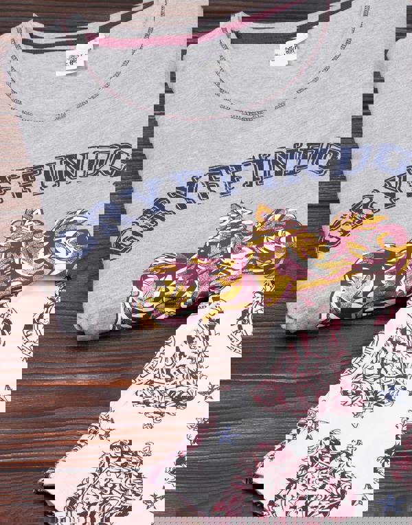 Harry Potter Womens Grey Gryffindor House Crest Short Sleeve Long Leg Pyjama Set