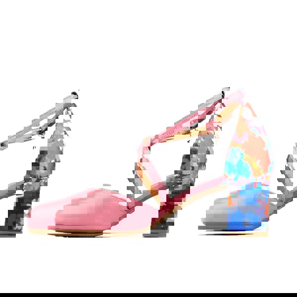 Embassy London Dannii - Summer Colours - Women's pink leather closed toe comfortable 2.4 inch heel