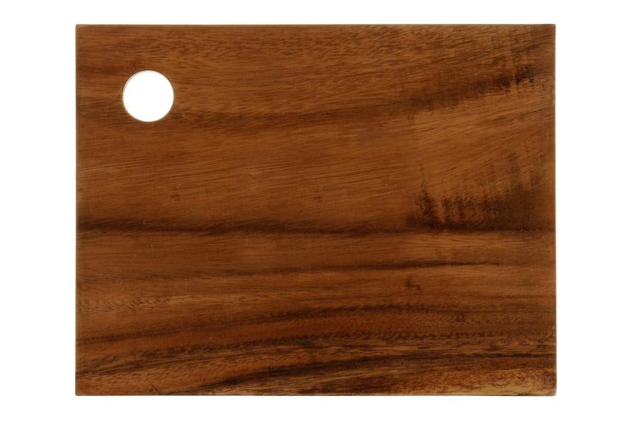 Kora Dark Acacia Rectangular Chopping And Serving Board