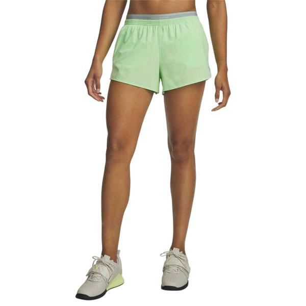Under Armour Womens/Ladies Vanish Running Shorts - Lime - 