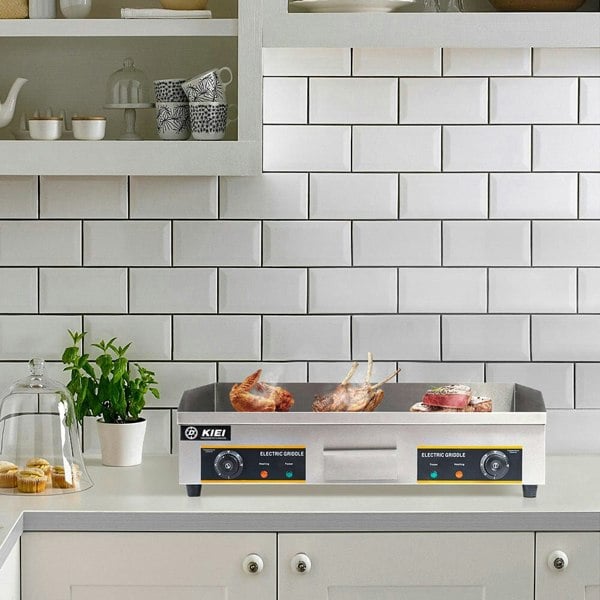 Stainless Steel Electric Countertop Kitchen Appliances Living and Home