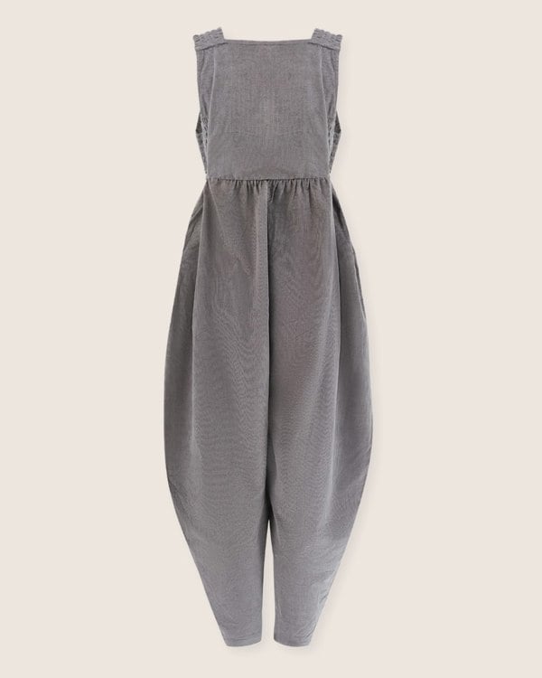 Alice Grey Smocking Strap Jumpsuit - image 5