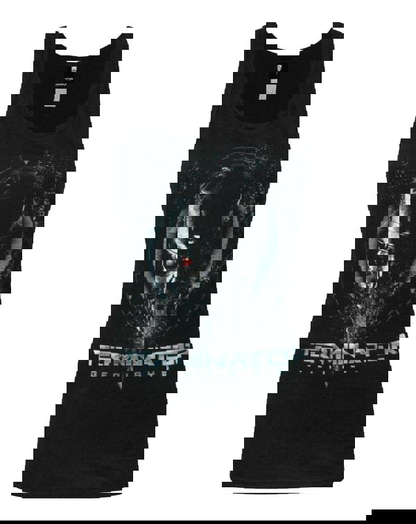 Vanilla Underground Terminator Womens Black Endoskeleton Vest