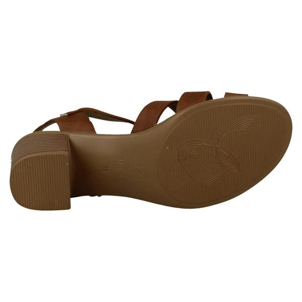 Savannah Ladies Savannah Buckle Fastening Heeled Summer Sandals F12102