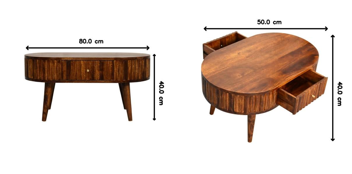 Artisan Furniture Stripe Chestnut Coffee Table