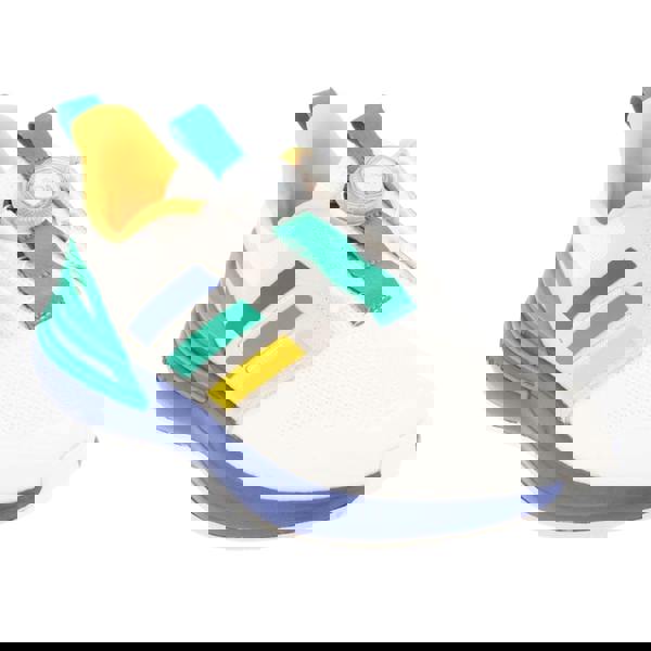 Adidas Childrens/Kids Rapida Sport Trainers - White/Green/Blue/Yellow