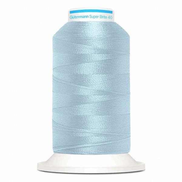 Gutermann Super Brite Polyester 40 Embroidery Thread 1000m Polyester Thread Suitable For Embroidery
