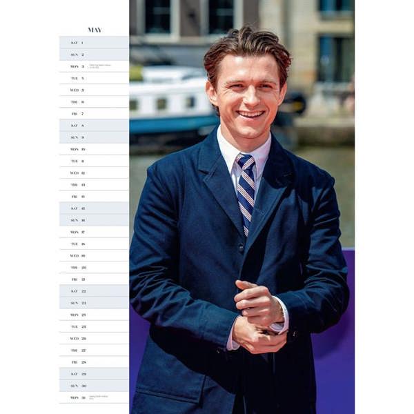 Tom Holland A3 Calendar 2027, Wall Calendars, Month To View, Entertainment, Gift