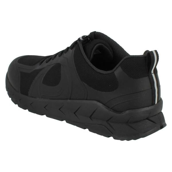 Clarks Boys Clarks Hook and Loop/Lace Up School Shoes Selva Edge