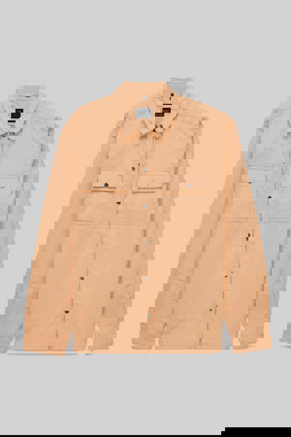 ENORSIA Mens Premium Cotton Twill Oversized Shirt