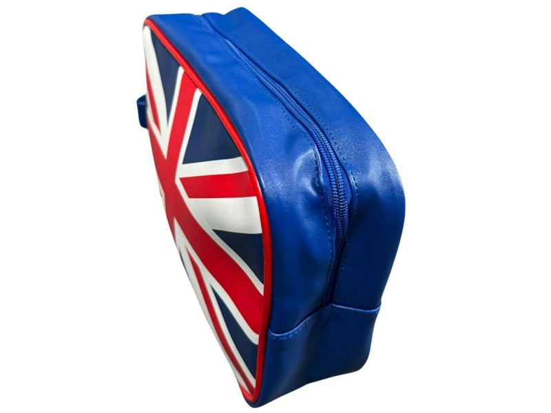 Love EMVY Union Jack Large Toiletry Washbag Top Zip with Carry Loop