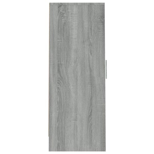 Berkfield Shoe Cabinet Grey Sonoma 32x35x92 cm Engineered Wood