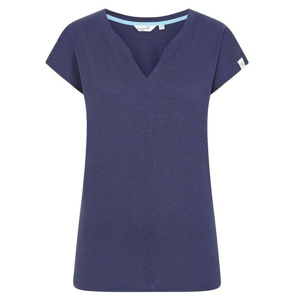 Lazy Jacks Womens/Ladies V Neck T-Shirt - Twilight