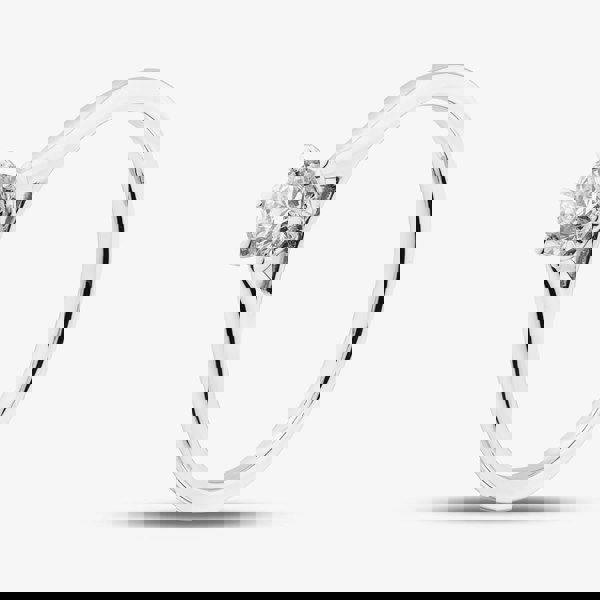 1888 Collection 9ct White Gold 0.33ct Brilliant Cut Diamond Solitaire Ring RPP11-9W-0.33-H-SI2