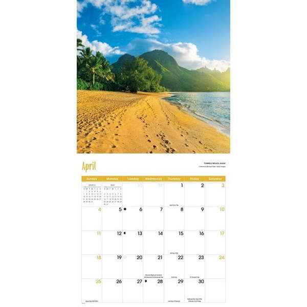 Hawaii Calendar 2027, Wall Calendars, Month To View, Travel, Gift