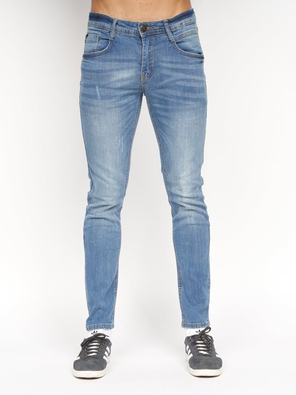 Duck and Cover Tranfold Slim Fit Jeans Light Wash