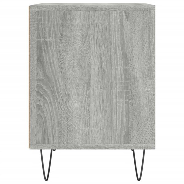 Berkfield Bedside Cabinets 2 pcs Grey Sonoma 40x35x50 cm Engineered Wood