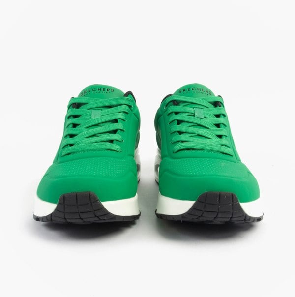 Skechers UNO - STAND ON AIR Mens Trainers Green White