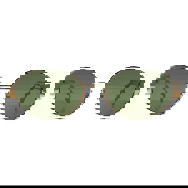 Celine Sunglasses Metal Triomphe CL40235U 30N Shiny Endura Gold Green