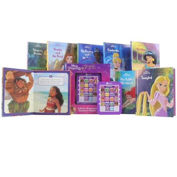 Disney Princess Moana, Cinderella, Rapunzel & More! - Dream Big Princess Me Reader  8-Book Library