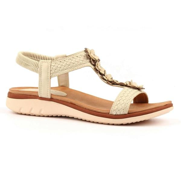 Lunar Womens Clementine Sandals - Beige