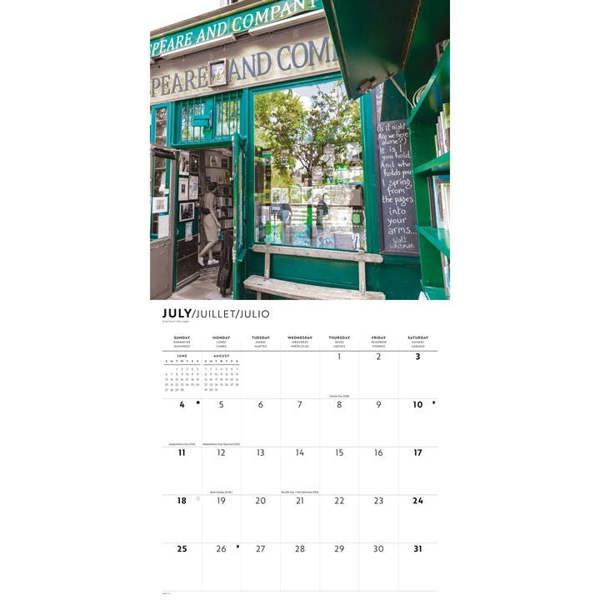 Paris Lux Calendar 2027, Wall Calendars, Month To View, Travel, Gift