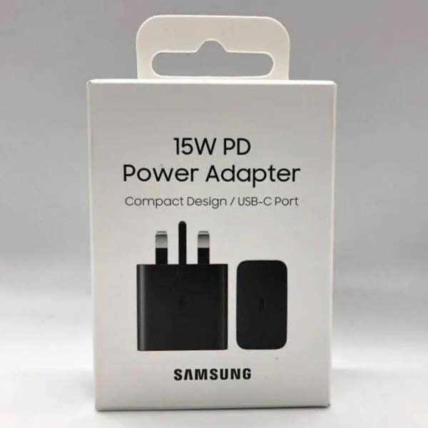Samsung Genuine Original Samsung 15W PD USB-C Adapter Mains Wall Charger