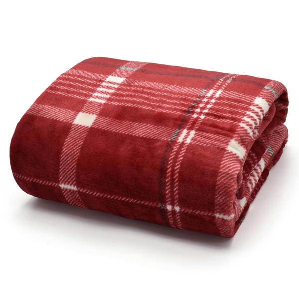 Velosso Supersnug Smooth Plush Throw Blanket - Soft Velour Sofa Throw - Machine Washable, Luxurious Feel, Cosy & Warm Couch Blanket