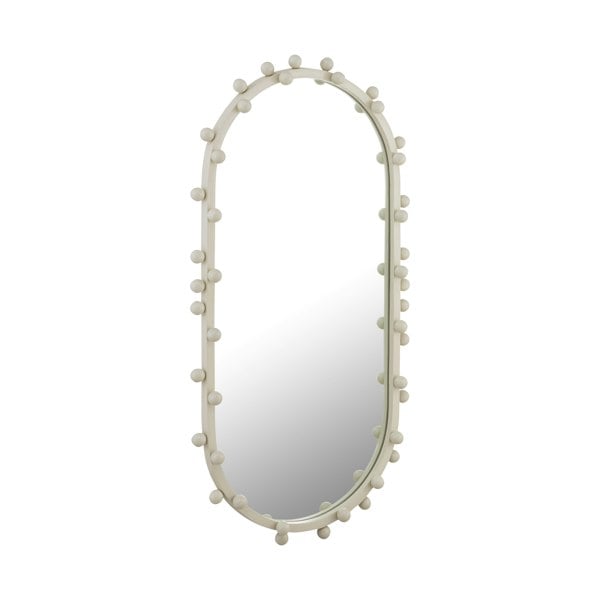 Furniture Edit Bubbles Ivory Large Oval Wall Mirror