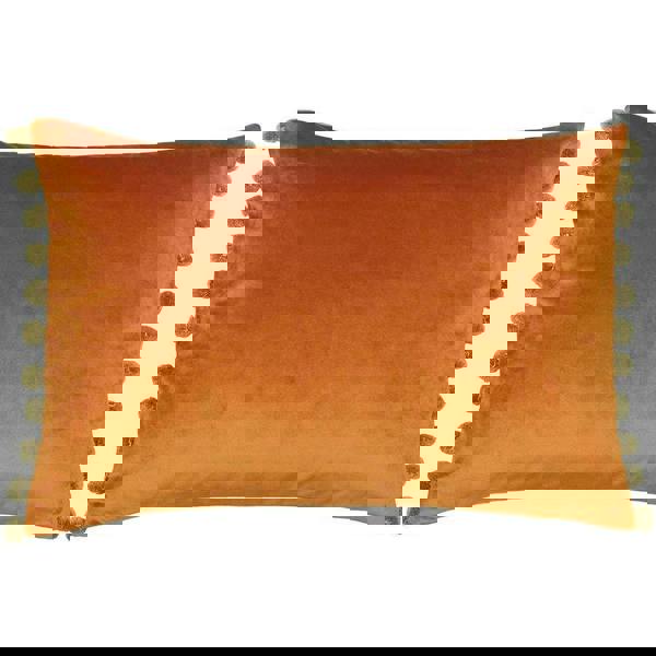 Paoletti Fiesta Rectangle Cushion Cover - Rust/Khaki