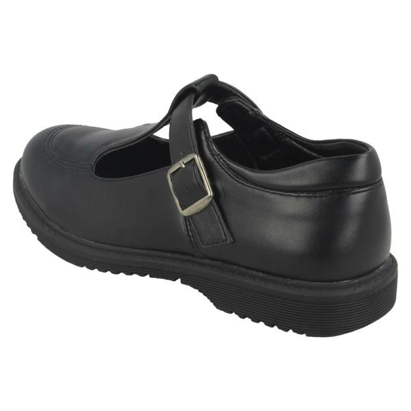 Cool For School Girls Cool For School T-Bar Buckle School Shoes H2433