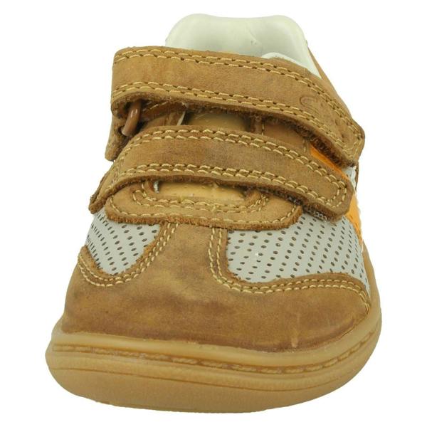 Clarks Boys Clarks Hook & Loop Casual Shoe Flash Metra
