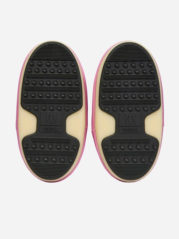 Moon Boot Girls Icon Nylon Snow Boots in Pink