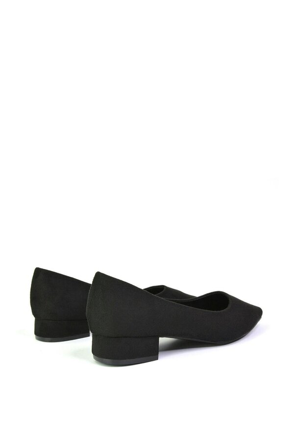 XY LONDON Pointed Toe Wedding Shoes Low Heel Bridal Heels
