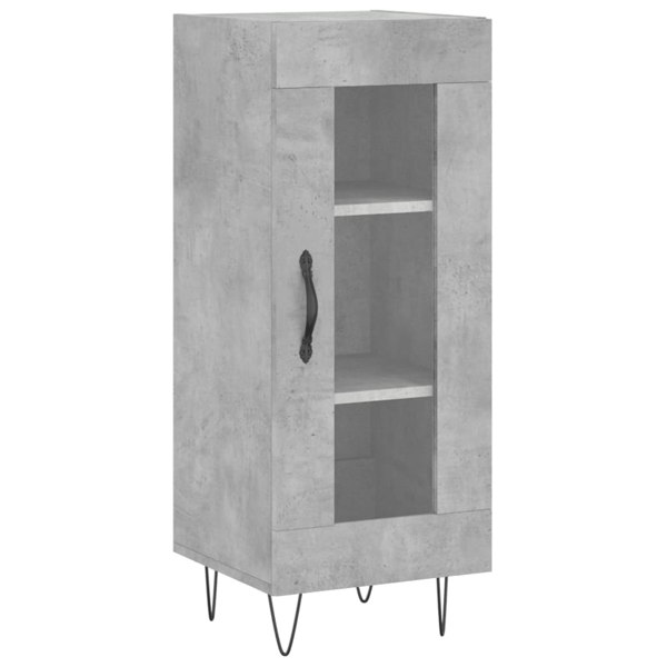 Berkfield Sideboard Concrete Grey 34.5x34x90 cm Engineered Wood