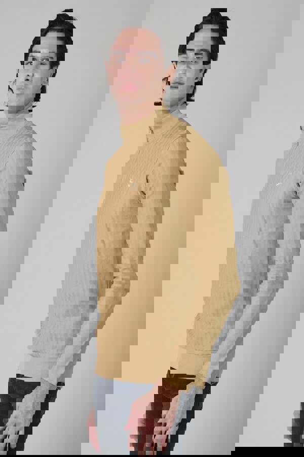 ENORSIA Men's Half Zip Sweatshirt