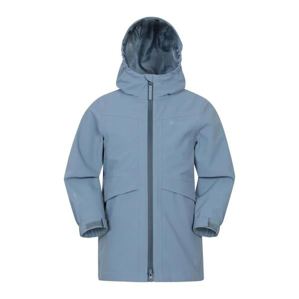 Mountain Warehouse Childrens/Kids April Waterproof Jacket - Blue - 