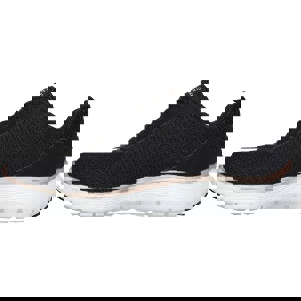 Skechers Flex Appeal 5.0 Uptake Women's Trainers in Black/Rose Gold