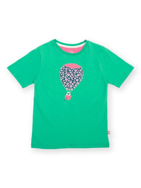 Kite Girls Organic Up And Away T-Shirt