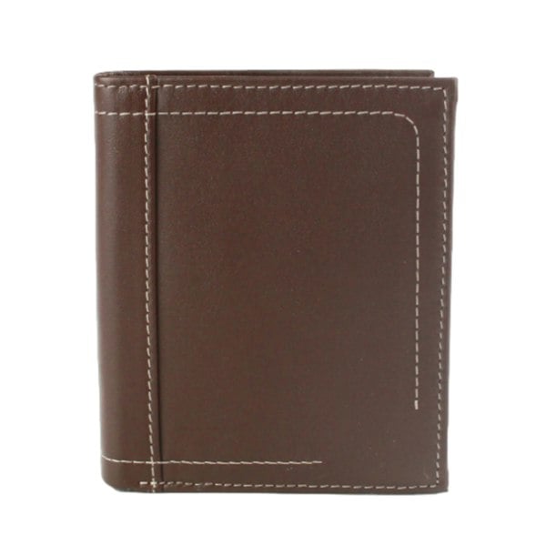 Eastern Counties Leather Mens Isaac Leather Wallet - Brown