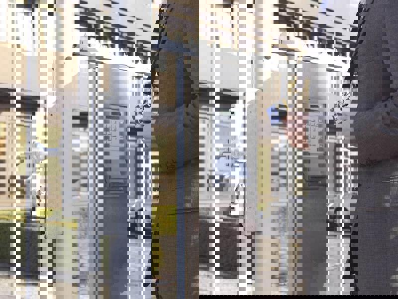 Durable CARD FIX Safety-Release Lanyard Name Badge ID Holder | 10 Pack | Black