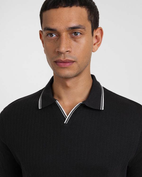 Steel & Jelly Bell - Ribbed Polo With Contrast Tipping