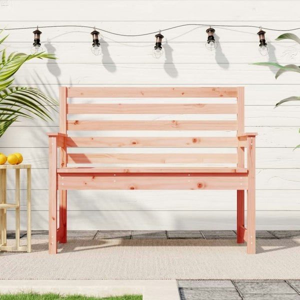 Berkfield Garden Bench 109x48x91.5 cm Solid Wood Douglas