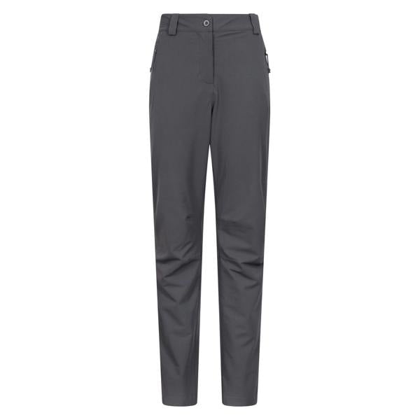 Mountain Warehouse Womens/Ladies Arctic II Thermal Fleece Hiking Trousers - Dark Grey - 