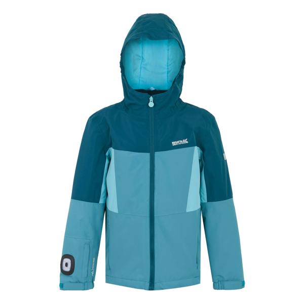 Regatta Childrens/Kids Beamz Insulated Waterproof Jacket - Blue - 