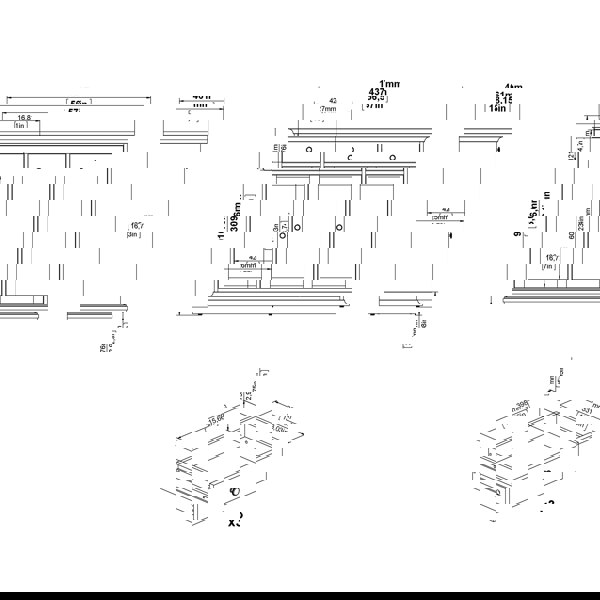 Furniture To Go Paris Sideboard with 3 doors and 3 drawers in Matt Grey