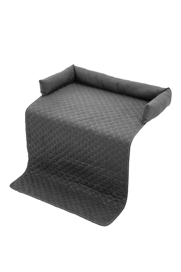 Living and Home 75x120cm Waterproof Pet Bed Furniture Protector Mat Dog Sofa Cover with Pillow
